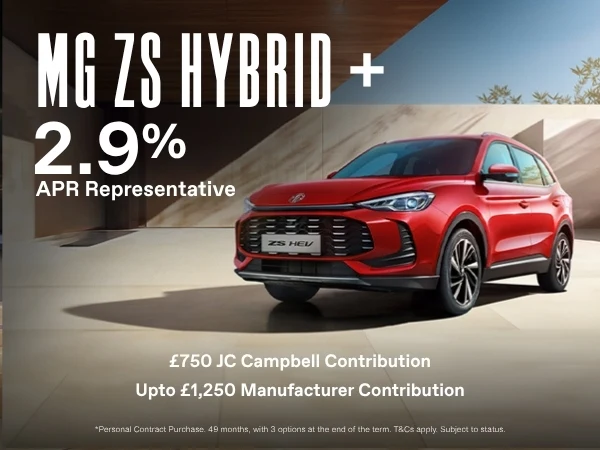 The New MG ZS Hybrid+