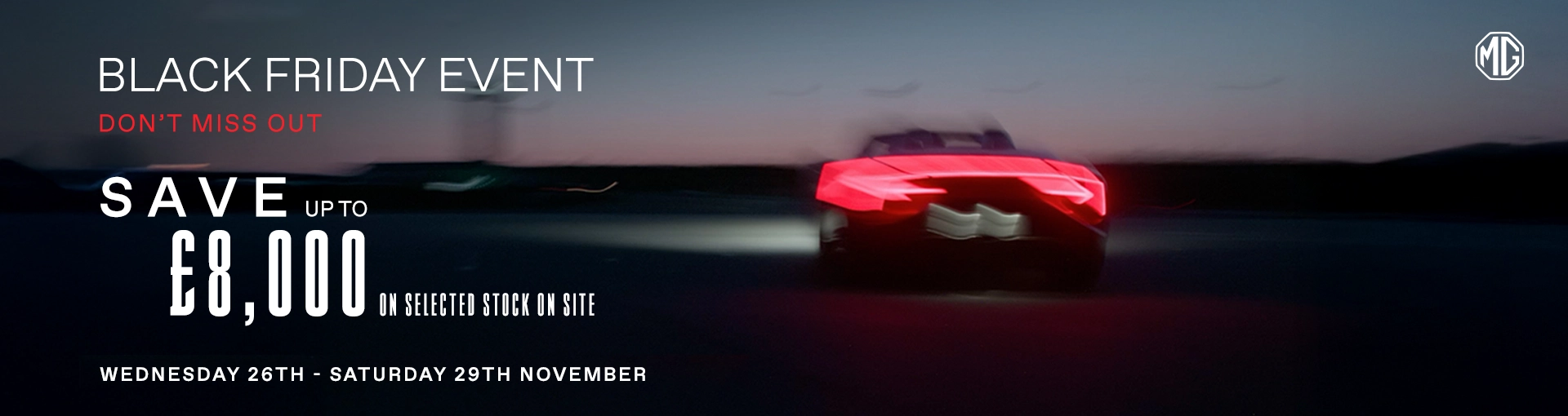 MG Black Friday Campaign	