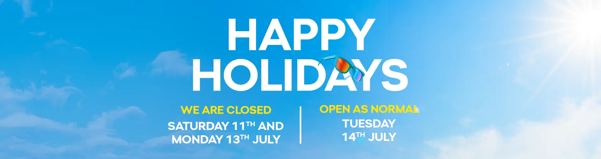 Holiday Closure